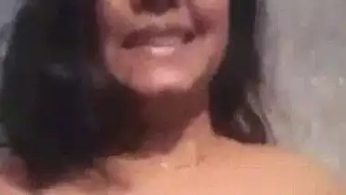 Indian solo boob show