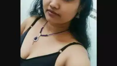 Sexy girl using selfie stick