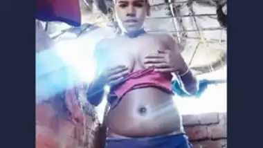 Indian village wife show her pussy selfie cam video