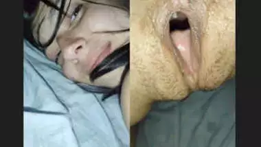Very Beautiful Girl Drilled by Lover with Moaning & Cum inside pussy