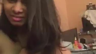 Extremely Cute Babe with Sweet Voice Sucking & Talking