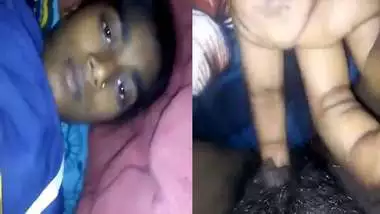 Horny village girl fingering pussy on cam